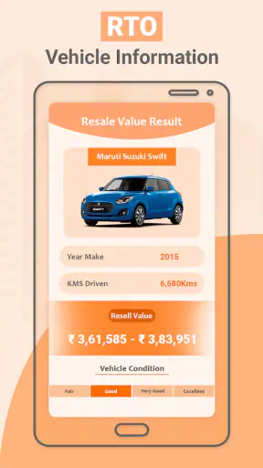 All Vehicle Information RTO screenshot