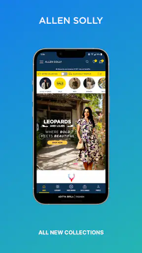 Allen Solly Shopping App screenshot
