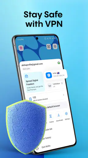 Aloha VPN - Private Browser screenshot