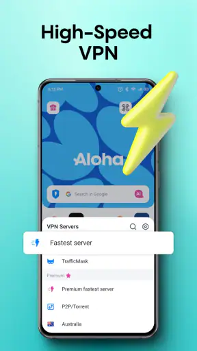 Aloha VPN - Private Browser screenshot