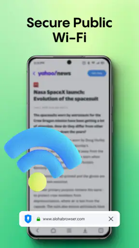 Aloha VPN - Private Browser screenshot