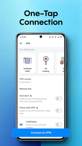 Aloha VPN - Private Browser screenshot