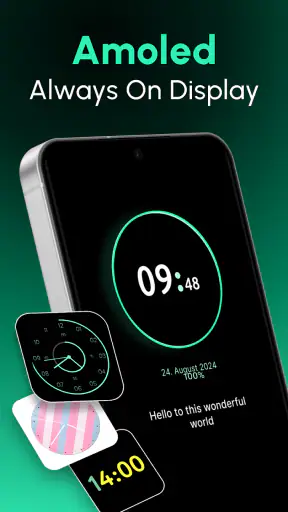 Always On Display Clock - AOD screenshot