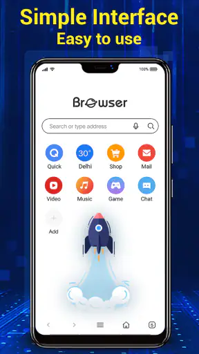 Android के लिए ब्राउज़र screenshot