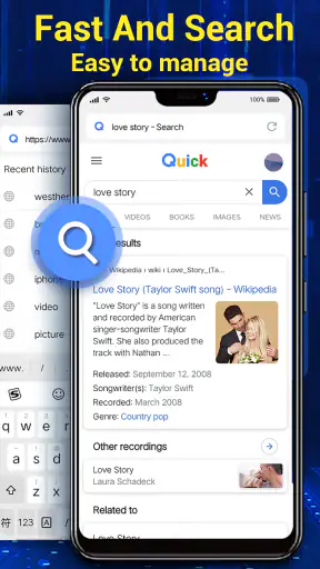 Android के लिए ब्राउज़र screenshot