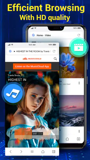 Android के लिए ब्राउज़र screenshot