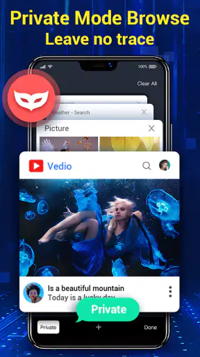 Android के लिए ब्राउज़र screenshot