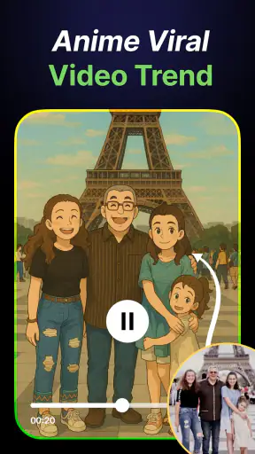 Anime style : AI Photo Editor screenshot