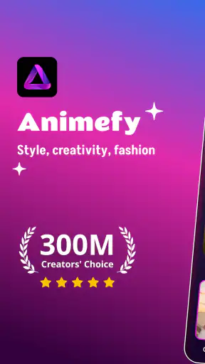 Animefy: AI सेल्फ़ी एडिटर screenshot