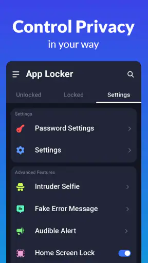 App Lock - Lock Apps, Pattern screenshot