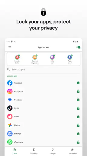 App Lock: ऐप लॉक, पिन screenshot