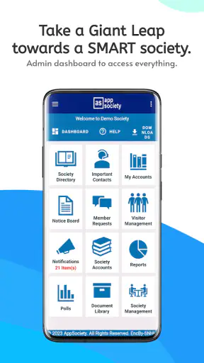 AppSociety: Society Management screenshot
