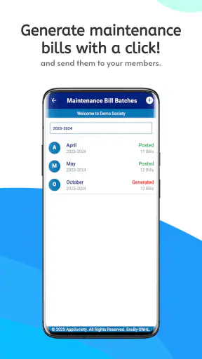 AppSociety: Society Management screenshot