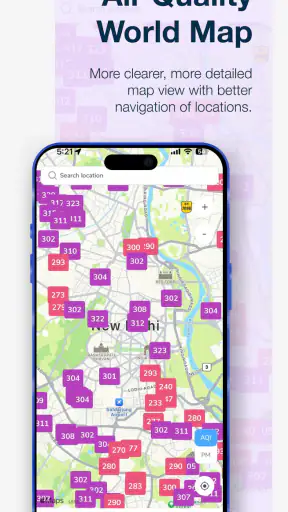 AQI वायु गुणवत्ता सूचकांक screenshot