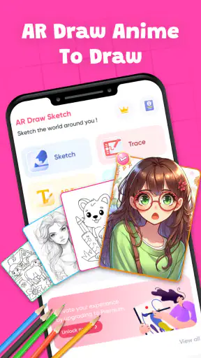 AR Draw Sketch: Trace Anime screenshot