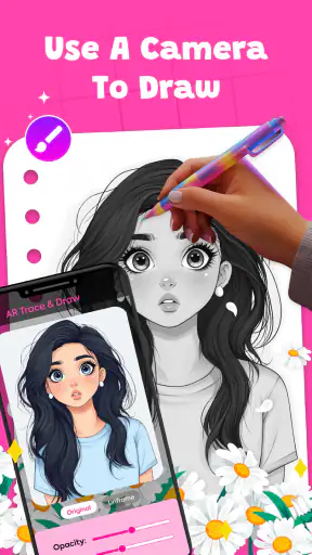 AR Draw Sketch: Trace Anime screenshot