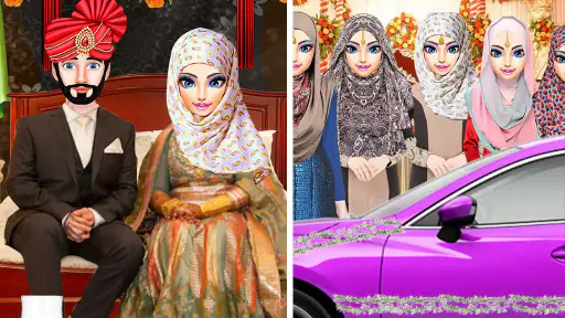 Arabic Muslim Hijab Wedding screenshot