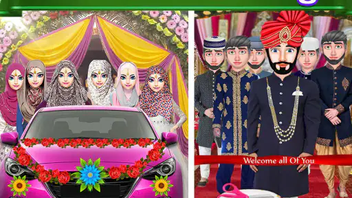 Arabic Muslim Hijab Wedding screenshot
