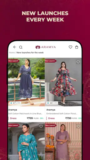 Aramya screenshot