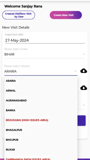 Area Officer screenshot