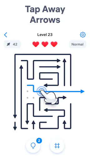 Arrow Puzzle - Tap Puzzle Game screenshot