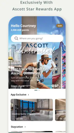 Ascott Star Rewards: Book Stay screenshot