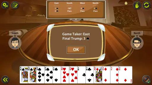 Auction Bridge & IB Card Game screenshot
