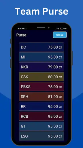Auction League - Cricket Game screenshot