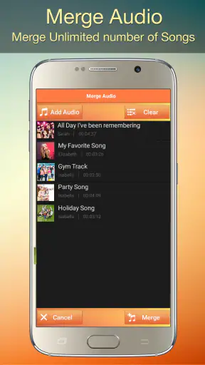 Audio MP3 Cutter Mix Converter screenshot