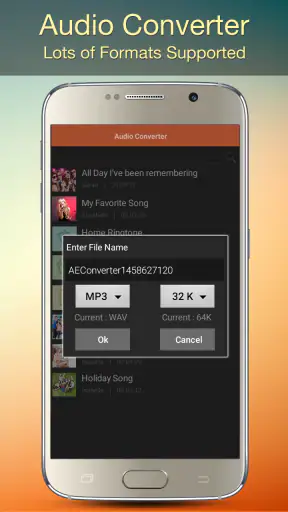 Audio MP3 Cutter Mix Converter screenshot