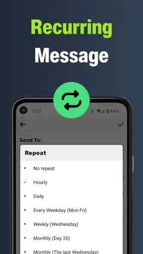 Auto Text: Schedule Messages screenshot