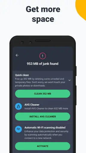 AVG Security & Virus Cleaner screenshot