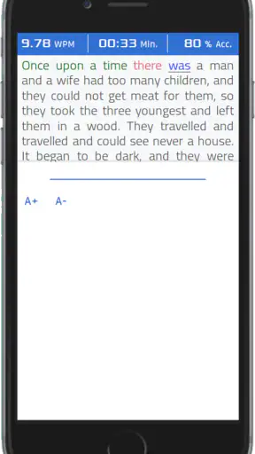 Baba: English & Hindi Typing screenshot