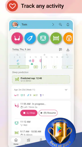 Baby Daybook - Newborn Tracker screenshot