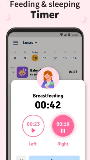 Baby Tracker - Breastfeeding screenshot