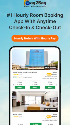 Bag2Bag Hotels, Homes, Resorts screenshot