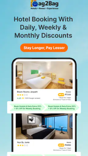 Bag2Bag Hotels, Homes, Resorts screenshot