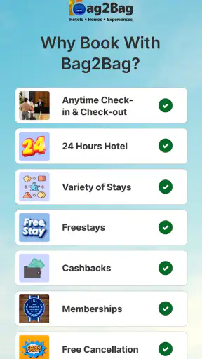 Bag2Bag Hotels, Homes, Resorts screenshot
