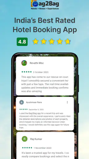 Bag2Bag Hotels, Homes, Resorts screenshot