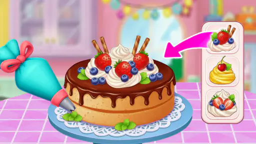 Bakery Chef Cake Cooking Games screenshot