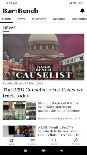 Bar & Bench - Legal News screenshot