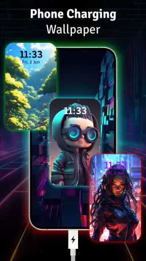 Battery Charger Animation App screenshot