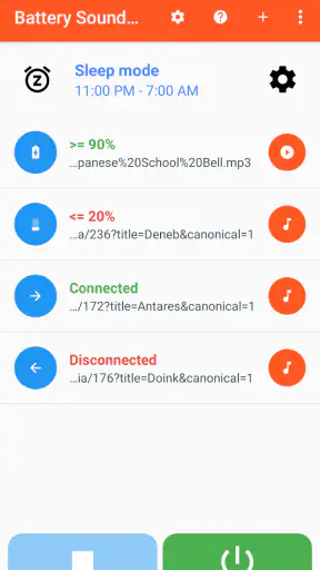 Battery Sound Notification screenshot