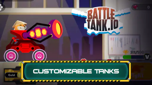 Battle Tank IO screenshot