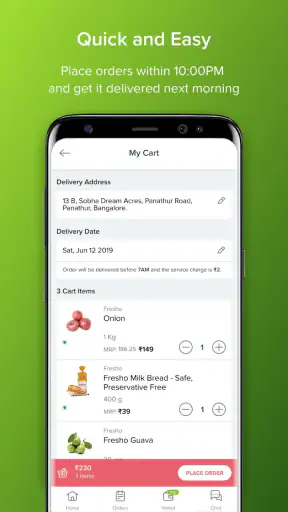 bbdaily: Online Milk & Grocery screenshot