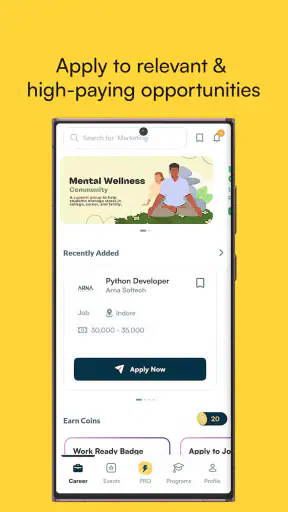 Beep: इंटर्नशिप्स फ्रेशर जॉब्स screenshot