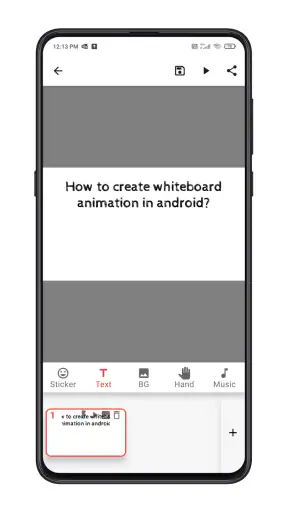 Benime-Whiteboard Video Maker screenshot