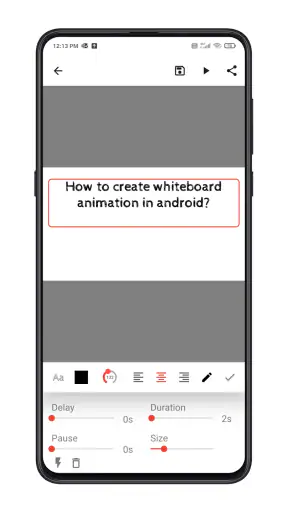 Benime-Whiteboard Video Maker screenshot