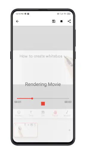 Benime-Whiteboard Video Maker screenshot