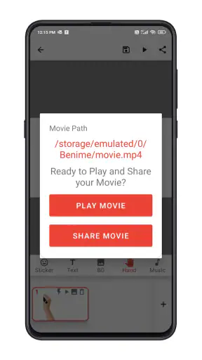 Benime-Whiteboard Video Maker screenshot